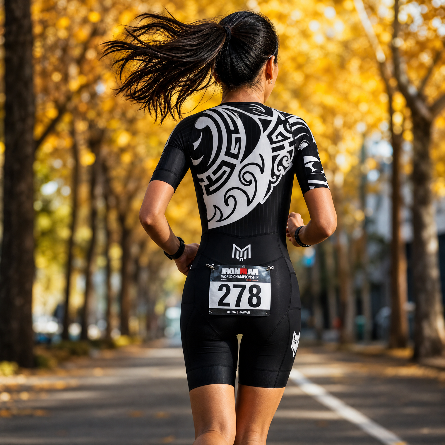 MANAULF Tribal WING Trisuit