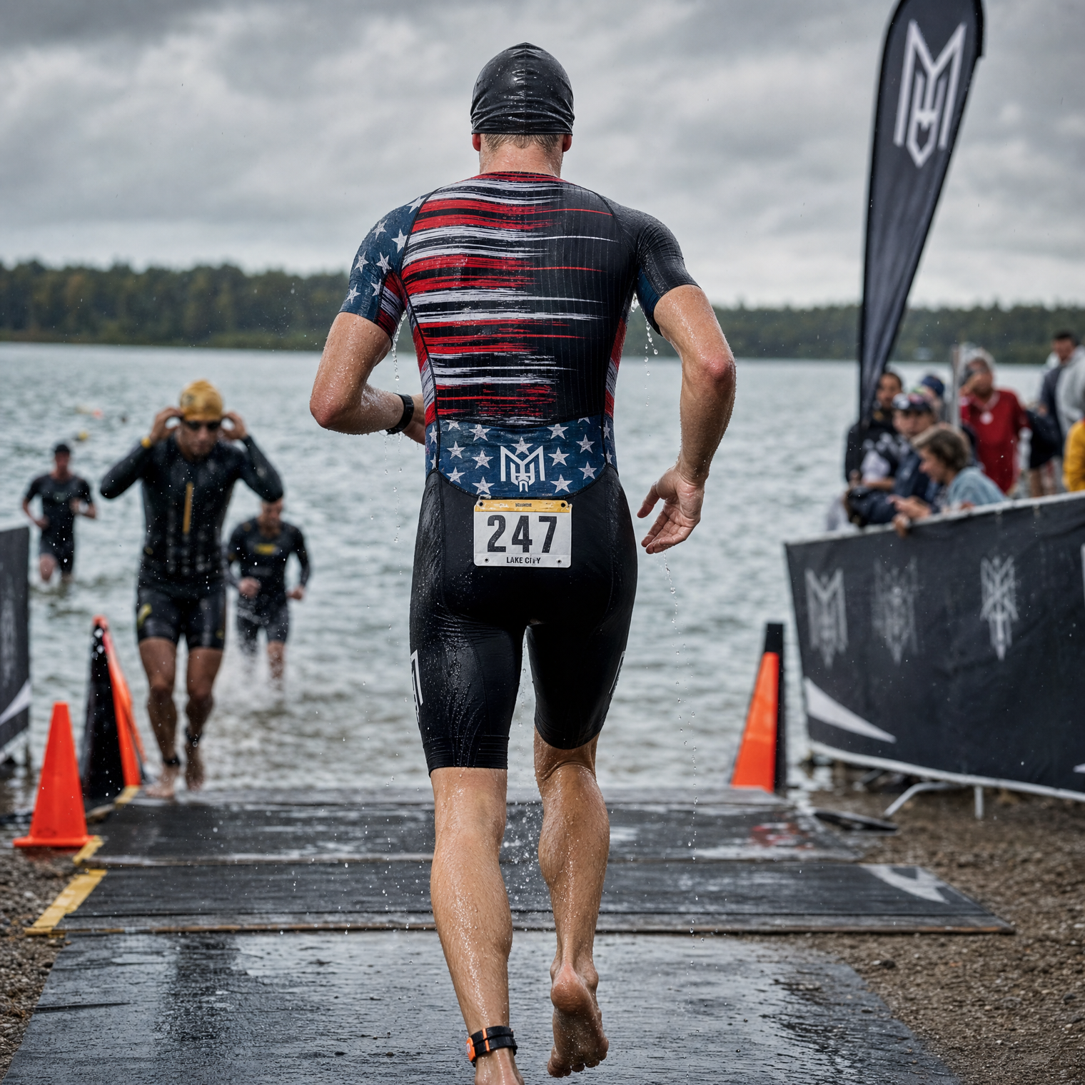 MANAULF USA WING Trisuit