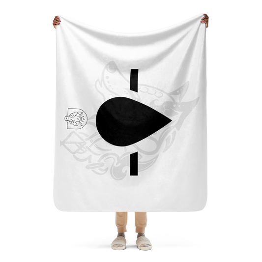 Drop - Sherpa Blanket - White