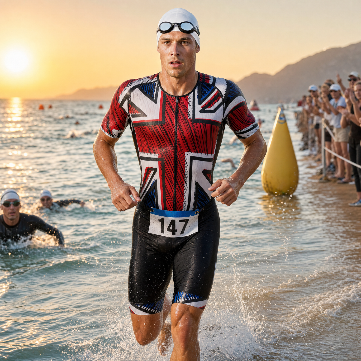 MANAULF UK WING Trisuit