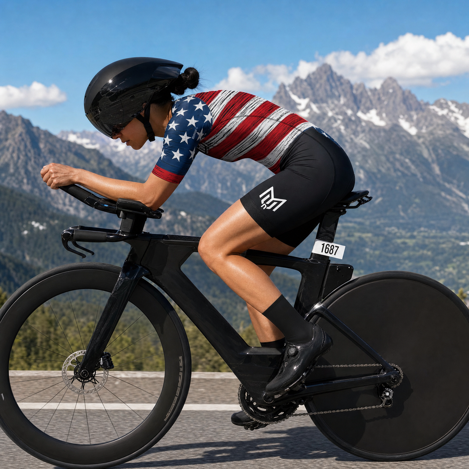 MANAULF USA WING Trisuit