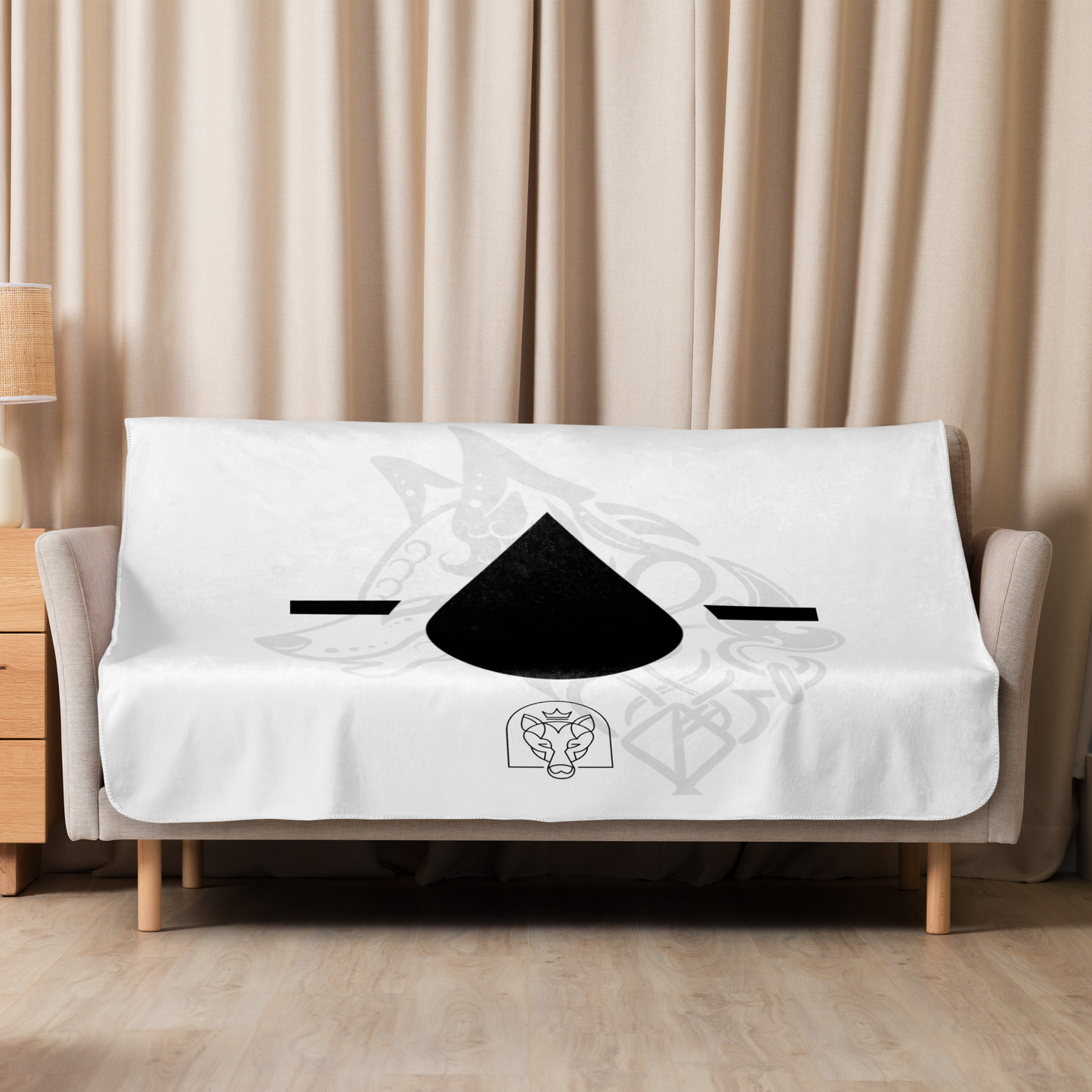 Drop - Sherpa Blanket - White