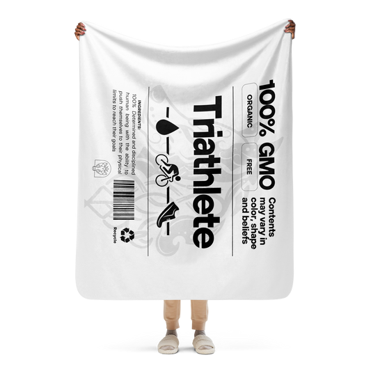 100% GMO - Sherpa Blanket - White