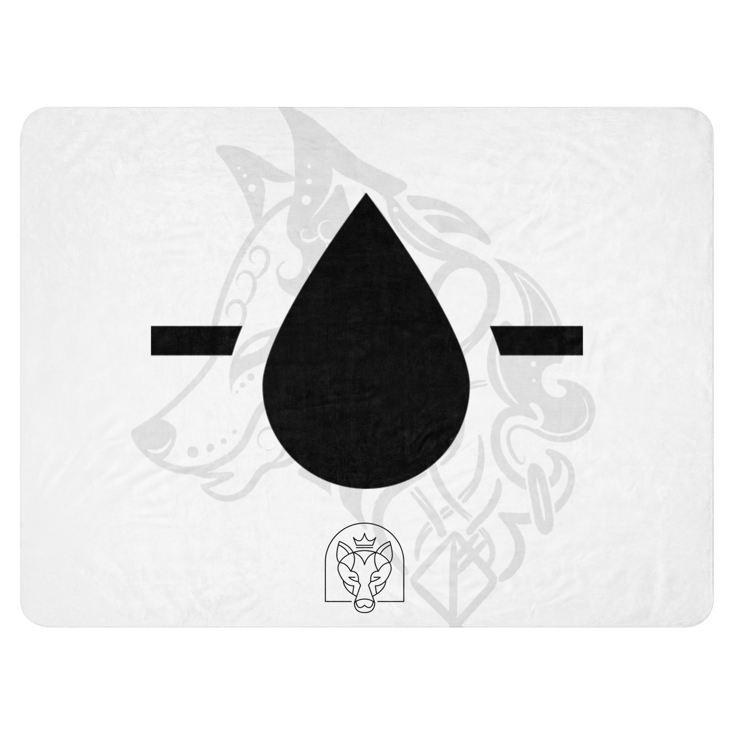 Drop - Sherpa Blanket - White