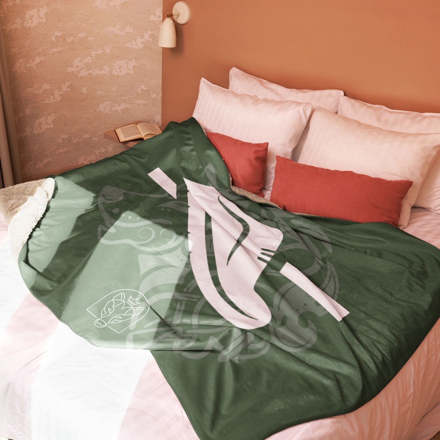 Shoe - Sherpa Blanket - Green