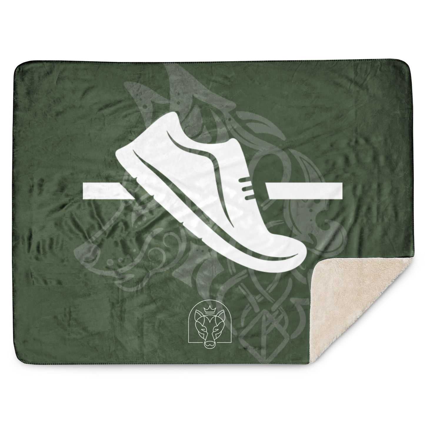 Shoe - Sherpa Blanket - Green