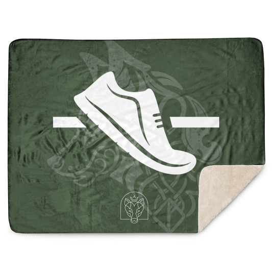 Shoe - Sherpa Blanket - Green