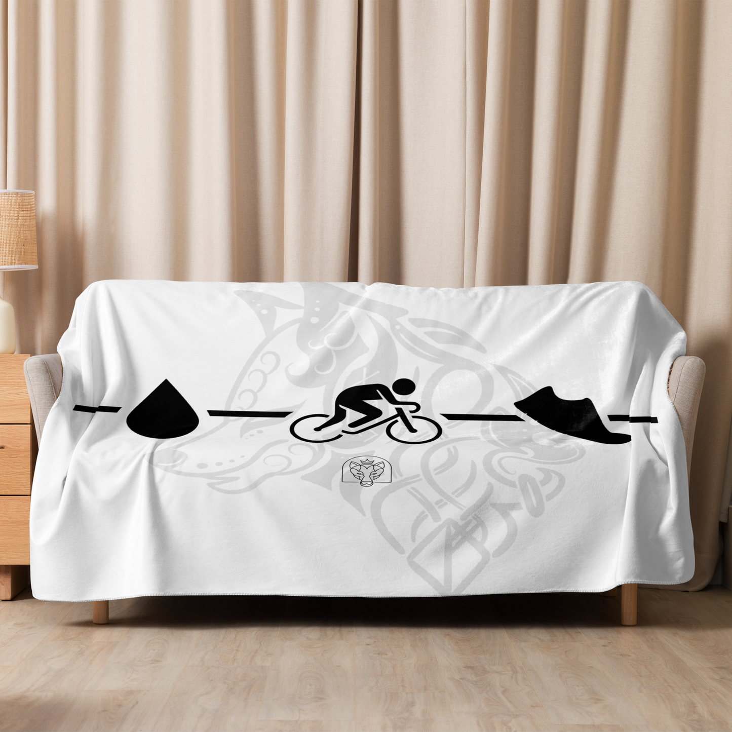 3 Sports - Sherpa Blanket - White