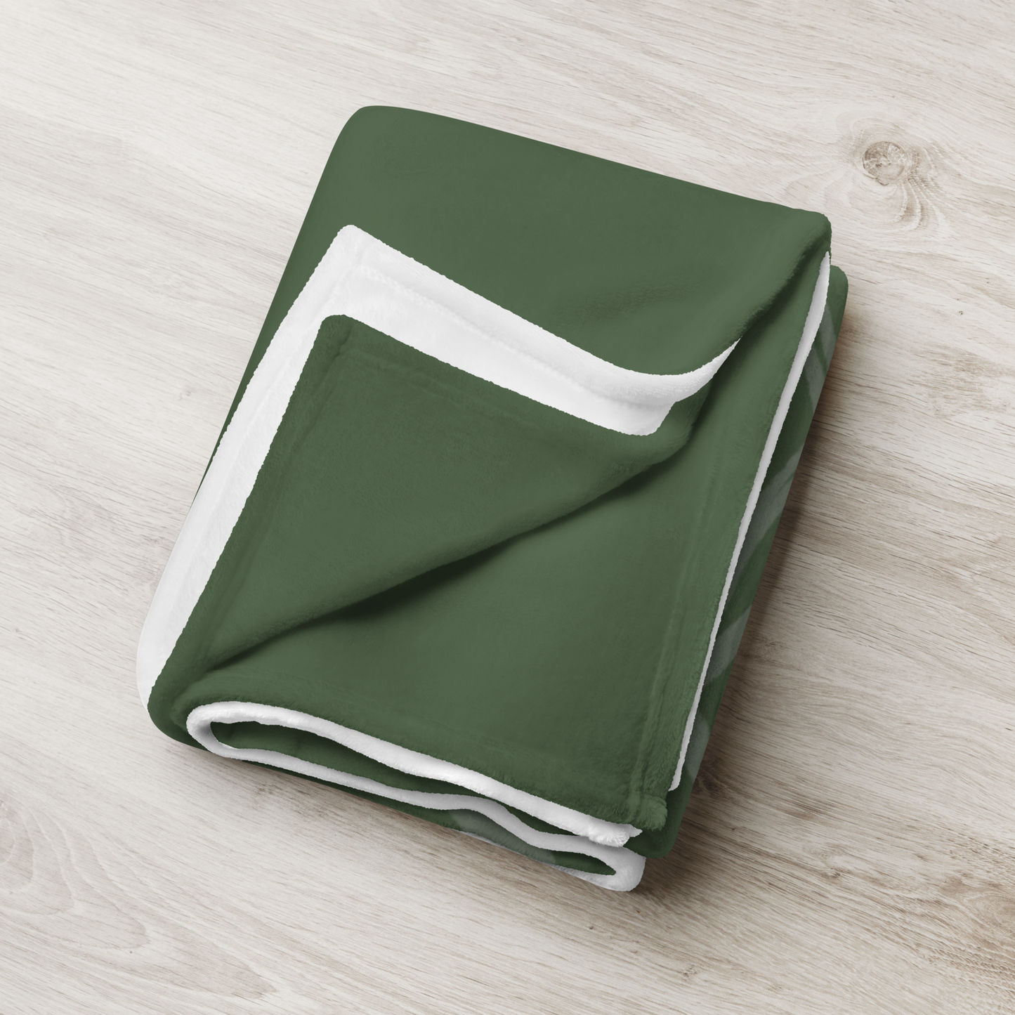 Drop - Throw Blanket - Green