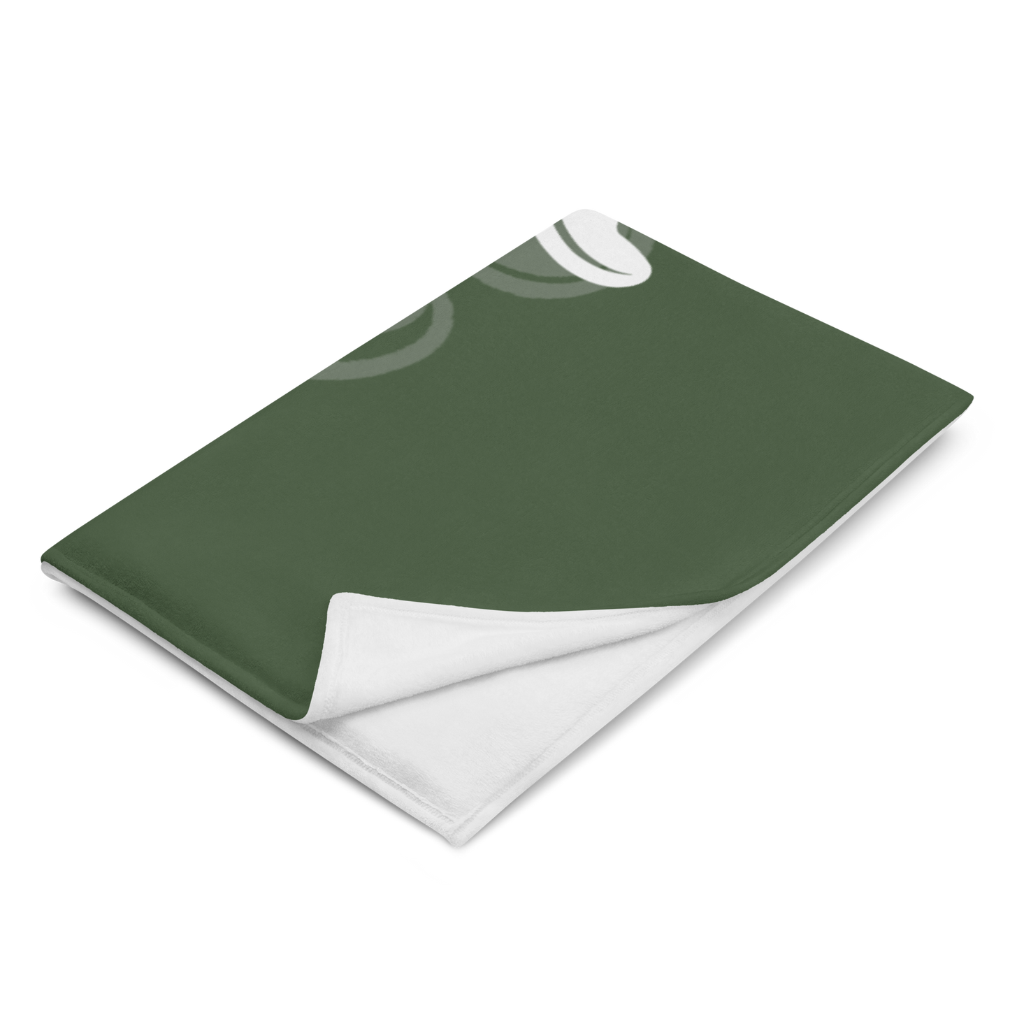 100% TRI - Throw Blanket - Green